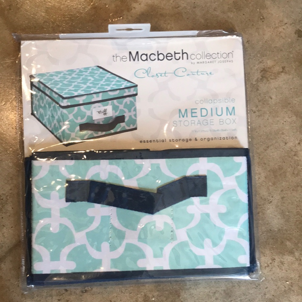 The Macbeth Collection Medium Storage Box NEW